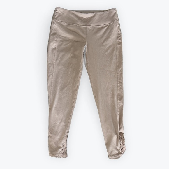 Workhall Cropped Leggings Size Medium - Picture 2 of 5